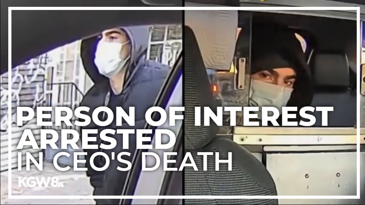 Person of interest arrested in killing of UnitedHealthcare CEO - YouTube
