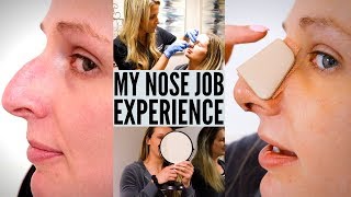 Nose Job Vlog | Surgery Day | Recovery & Emotional Reveal