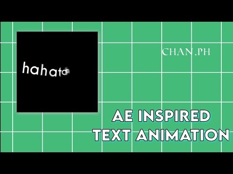 AE Inspired Text Animation Tutorial | Alight Motion