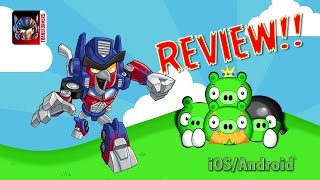 Angry Birds Transformers Iosandroid Game Review