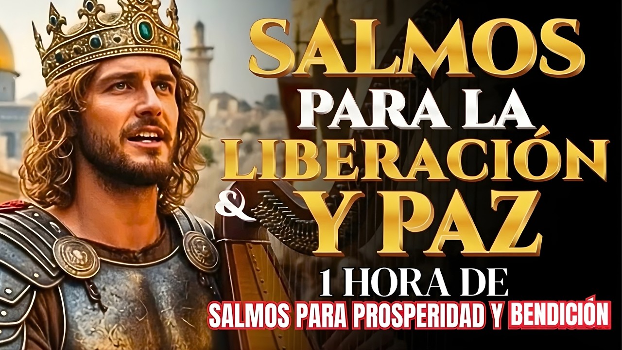 SALMOS QUE TE DAN PROSPERIDAD Y BENDICIÓN | Salmos que David Cantaba Con Poder #salmos #músicahebrea