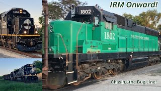 Chasing the Bug Line! IC Deathstar duo and WCCH #1802 on the CN Romeoville Spur! (5/24/26)