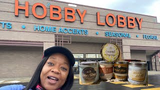 Hobby Lobby Candles | Premium Candle | Hand Poured Candles 50% off