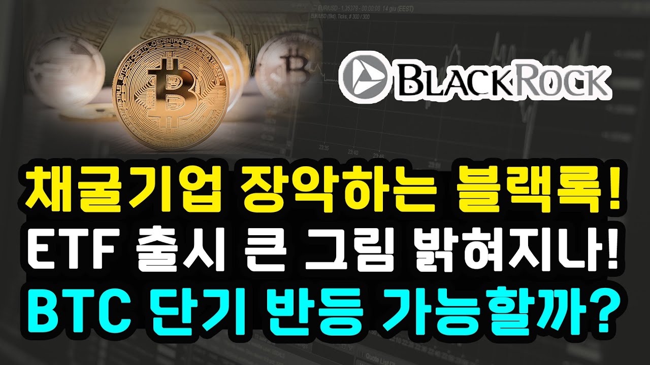 블랙록 비트코인 채굴기업 주식 모으고 2대 주주 등극 이유 