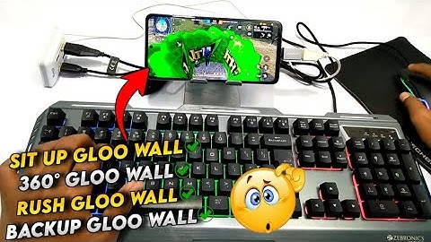 Latest Top 4 Fast Gloo Wall ⌨️Keymap Tricks || Play With Keyboard And Mouse || Garena Free Fire