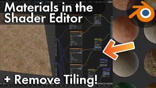 Blender Shader Editor Basics: Image Textures & Remove Tiling screenshot 5