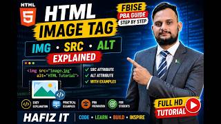 Html toturail in Hindi | img tag in html | src | alt| |Info tech HAFIZ IT| Full HD | FBISE PBA