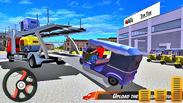 Tuk Tuk Rickshaw Transport Truck Driver - New Levels Unlocked - Best Android Gameplay FHD