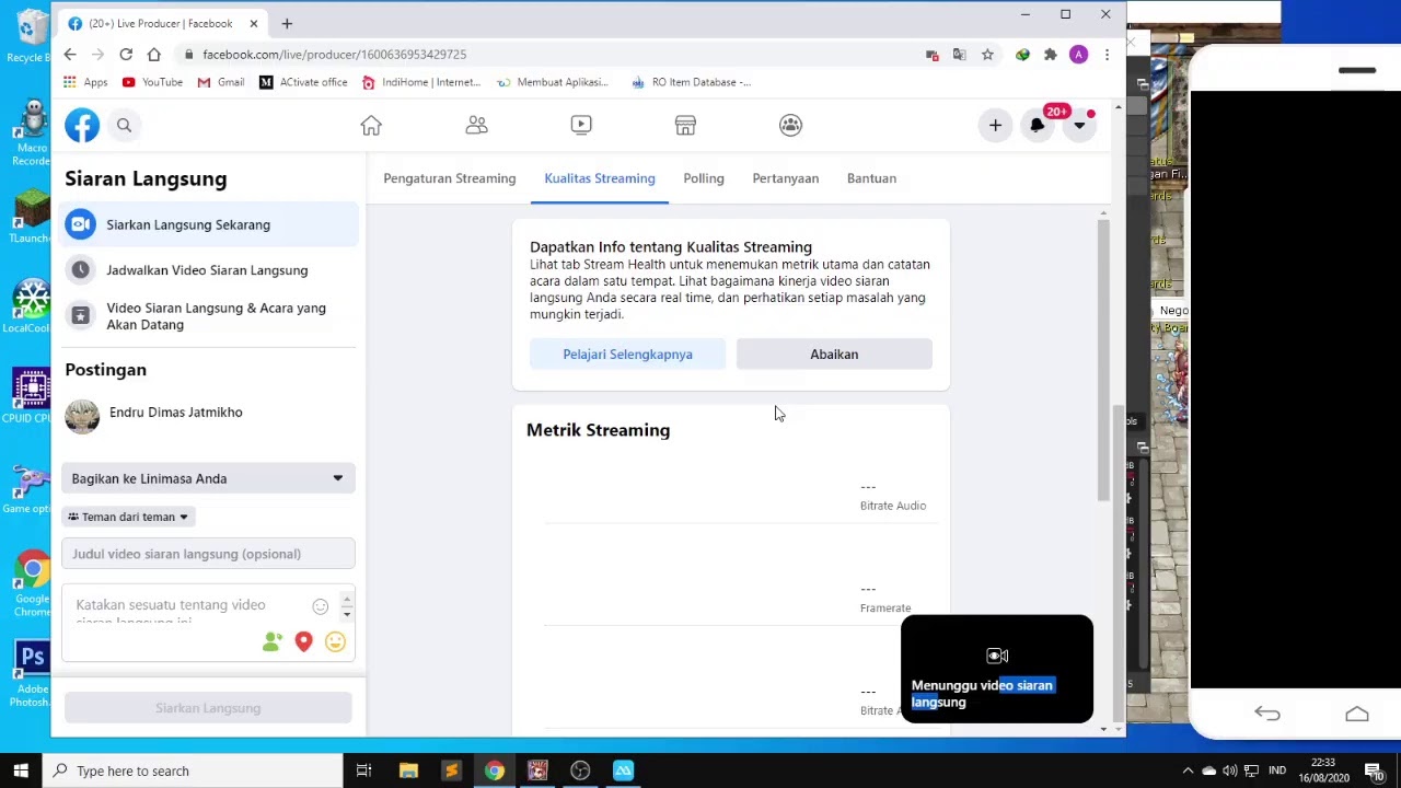 Live Streaming Point Blank