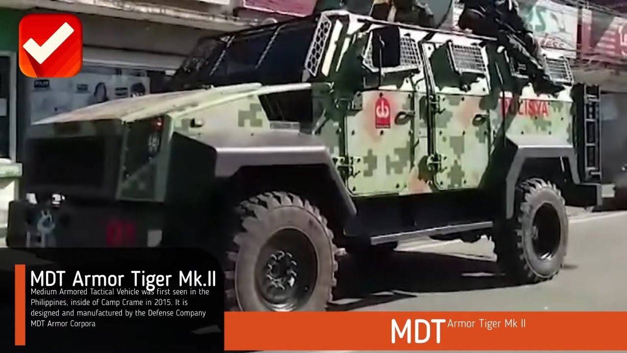 HAVE YOU EVER SEEN AN ARMOR MDT TIGER OF THE PHILIPPINE SPECIAL ACTION?
