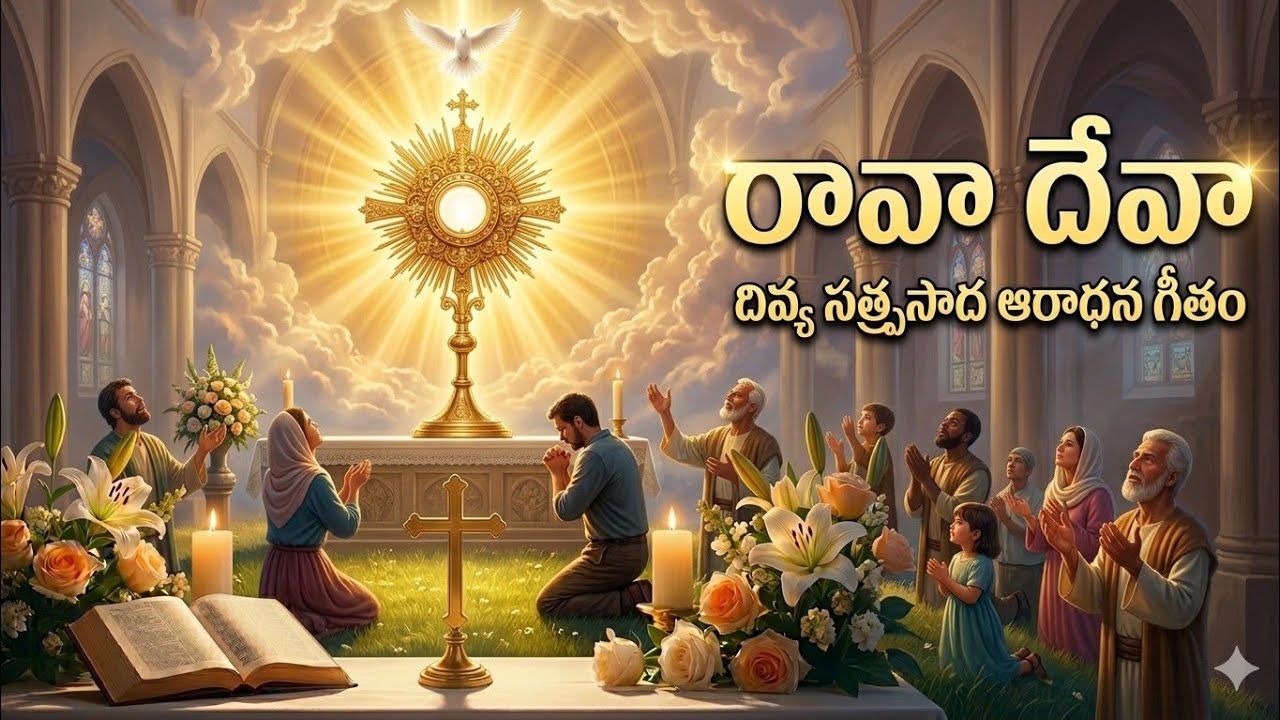 సత్ప్రసాదమా | Satprasadamaa |  Best Telugu Catholic Worship Song | Jesus in the Eucharist.