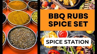 Spice Station&#39;s BBQ Rubs Spice Set  🌶️