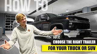 How To Choose the Right Trailer for Your Truck or SUV: Tips from an RV Mechanic