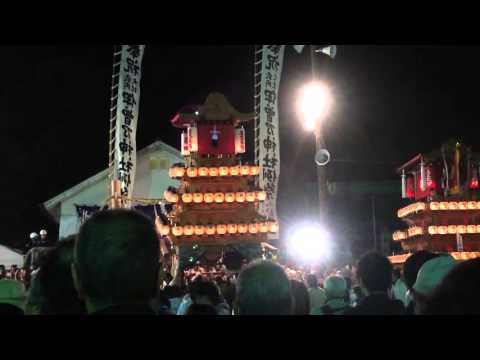 平成27年西条祭り御旅所西町