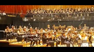 La 9na sinfonía de Beethoven. Último movimiento. Centro Cultural Kirchner. 17 de diciembre de 2023