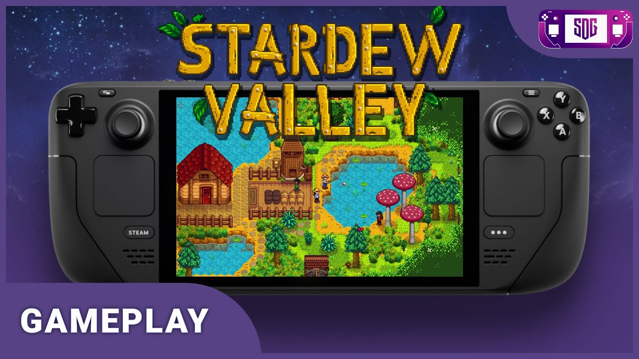 Stardew Valley Gameplay - Steam Deck Steam OS 