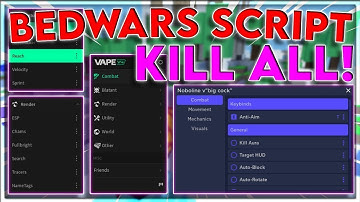 (UPDATED) BEST Working Roblox Bedwars hack Script GUI *Fly, Killaura, ESP*