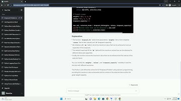 0 1 Knapsack Problem Simplified in Python