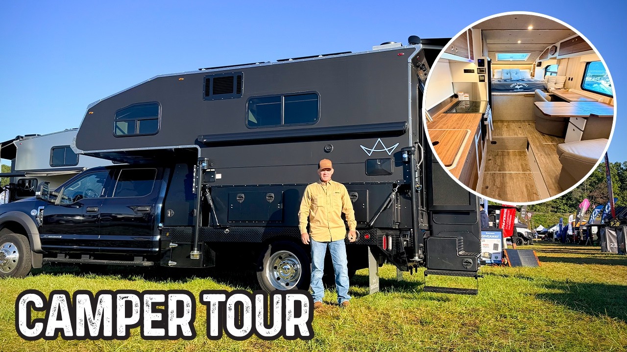 Самый роскошный и прочный автодом на базе пикапа, который я когда-либо видел! (Kingstar KRUZR)