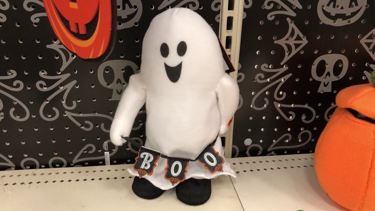 Animated Dance Boss Boo Banner Ghost | Gemmy 2019 - YouTube