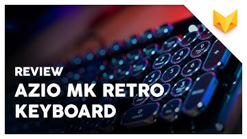 REVIEW · Azio MK Retro Mechanical Keyboard