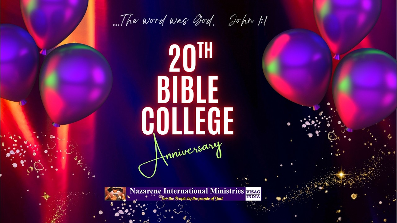 Nazarene Bible College 20th Anniversary 🎉 | Wednesday Live | Church Live | Online service #live