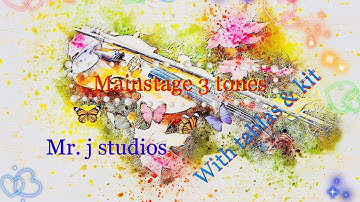 MainStage 3, with Tabla and kit