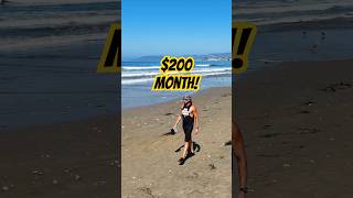 Living cheap on the California #Beach #nomad #vanlife