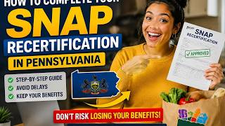 How to complete your SNAP recertification in Pennsylvania