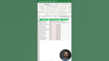 Ranking no Excel? Aprenda a fazer.