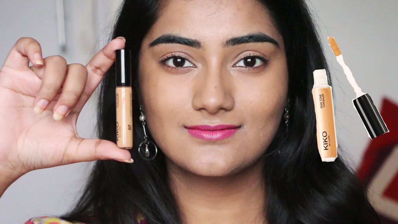 KIKO MILANO skin tone concealer in India (Shade 07 caramel) - YouTube