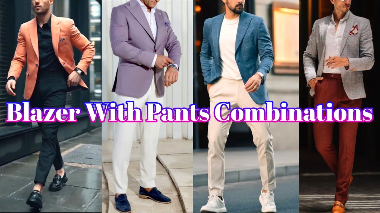 Blazer With Combination Outfit Ideas For Men || 30+ Blazer Outfit Ideas For Men || by Look Stylish