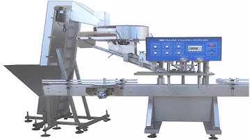 inline capping machine fully automatic for wine beer metal caps Machine automatique de capsulage