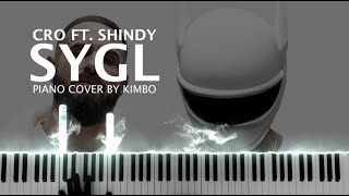 Cro ft. Shindy - SYGL (piano tutorial/cover/noten)