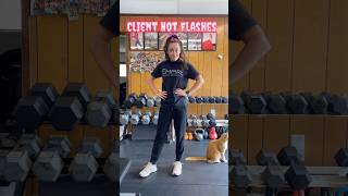 Hot Flashes At The Gym🔥😱