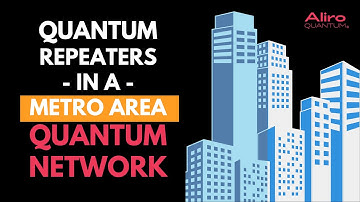 Quantum repeaters in a metro area network