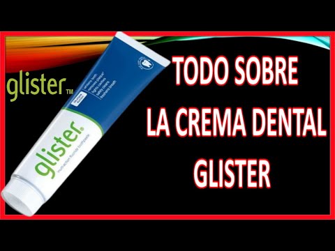 Video: ¿La pasta dental glister contiene flúor?