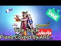 RadhaKrishna Title Track Piano Cover Notes Tutorial by Arc..| WalkBand |