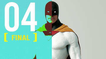 How I made Space Ghost: Part 04 | FINAL PART!!! | #SubstancePainter! Zbrush Polish! #Zmodeler!