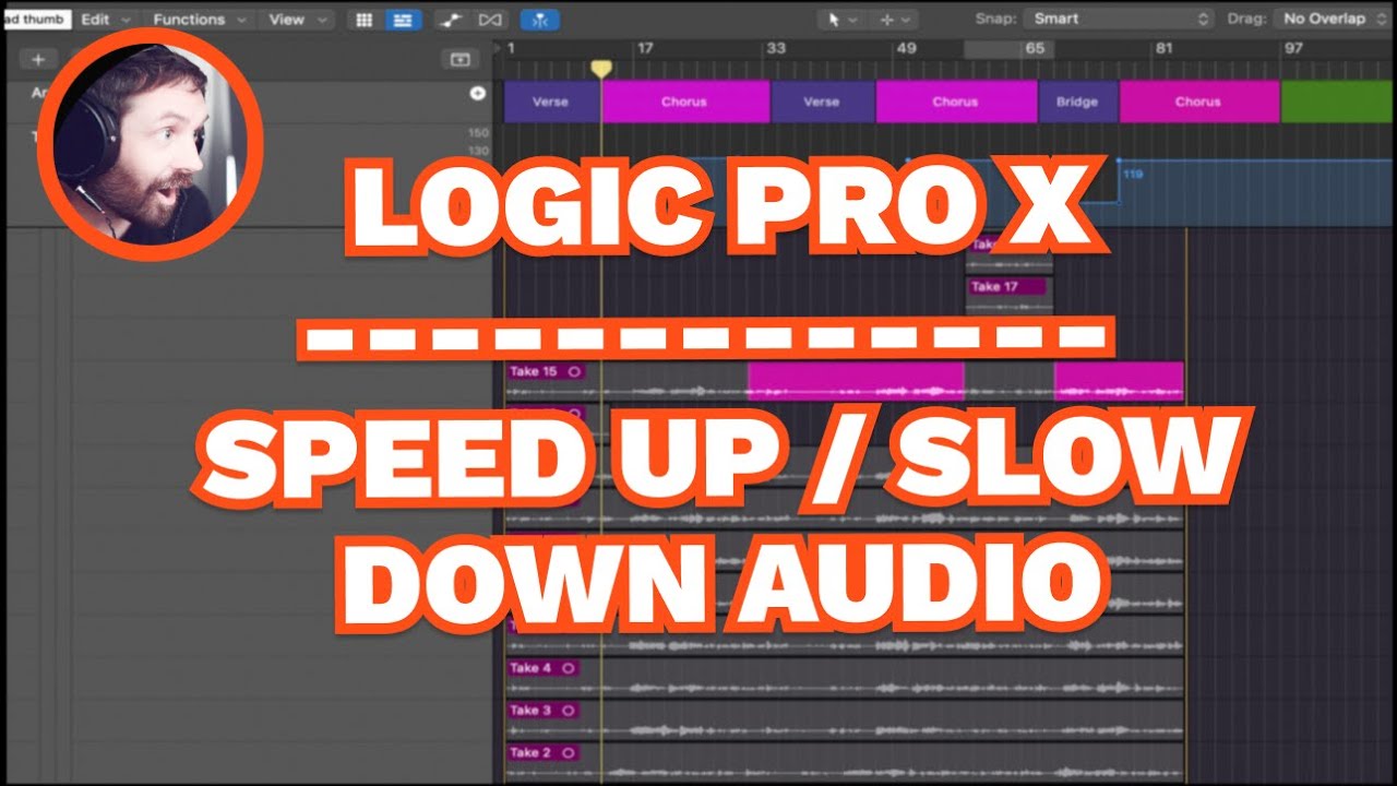 How To Speed Up Audio In Logic