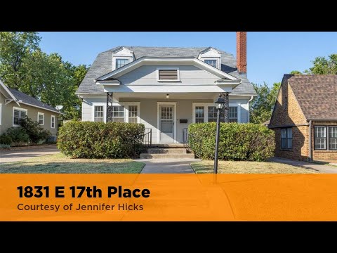 1831 E 17th Place, Tulsa, OK home video tour