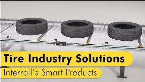 Interroll’s smart products for the tire industry