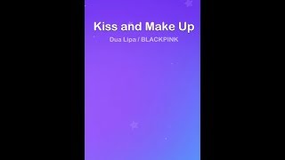 Kiss and Make Up - Dua Lipa BLACKPINK (Piano Dream) screenshot 1