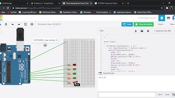 Kontrol LED via serial monitor arduino