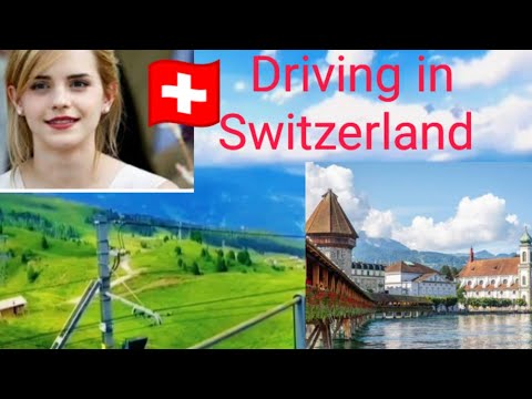 Driving in Swiss 🇨🇭//Road trip in canton of Schwyz//swiss village 4K