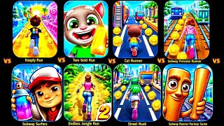 Subway Surfers,Kooply Run,Street Rush,Princess Run,Tom Gold Run,Jungle Run,Cat Runner,Parkour Game screenshot 2