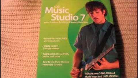 Acid DTM first project - Sony Acid Music Studio 7