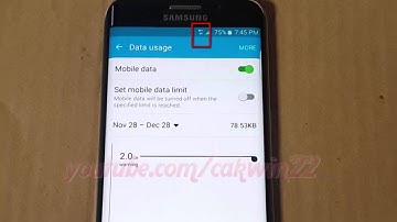 Android 5.1 : How to Turn on or Turn Off Mobile Data in Samsung Galaxy S6