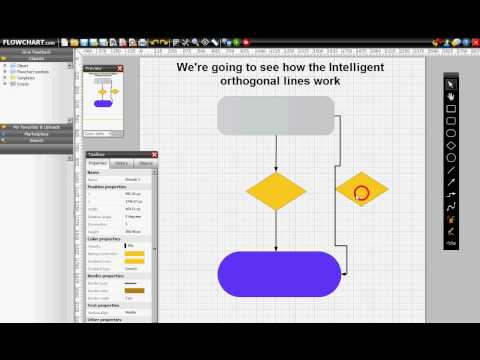 Flowchart-com-intelligent-orthogonal-lines-demo.avi