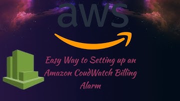 Easy Way to Setting up an Amazon CloudWatch Billing Alarm @NarenStudiosTech